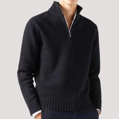 Turtleneck pullover sweater