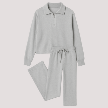 Aluzi Turtleneck Sweater and Drawstring Trousers