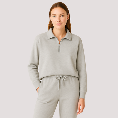 Aluzi Turtleneck Sweater and Drawstring Trousers