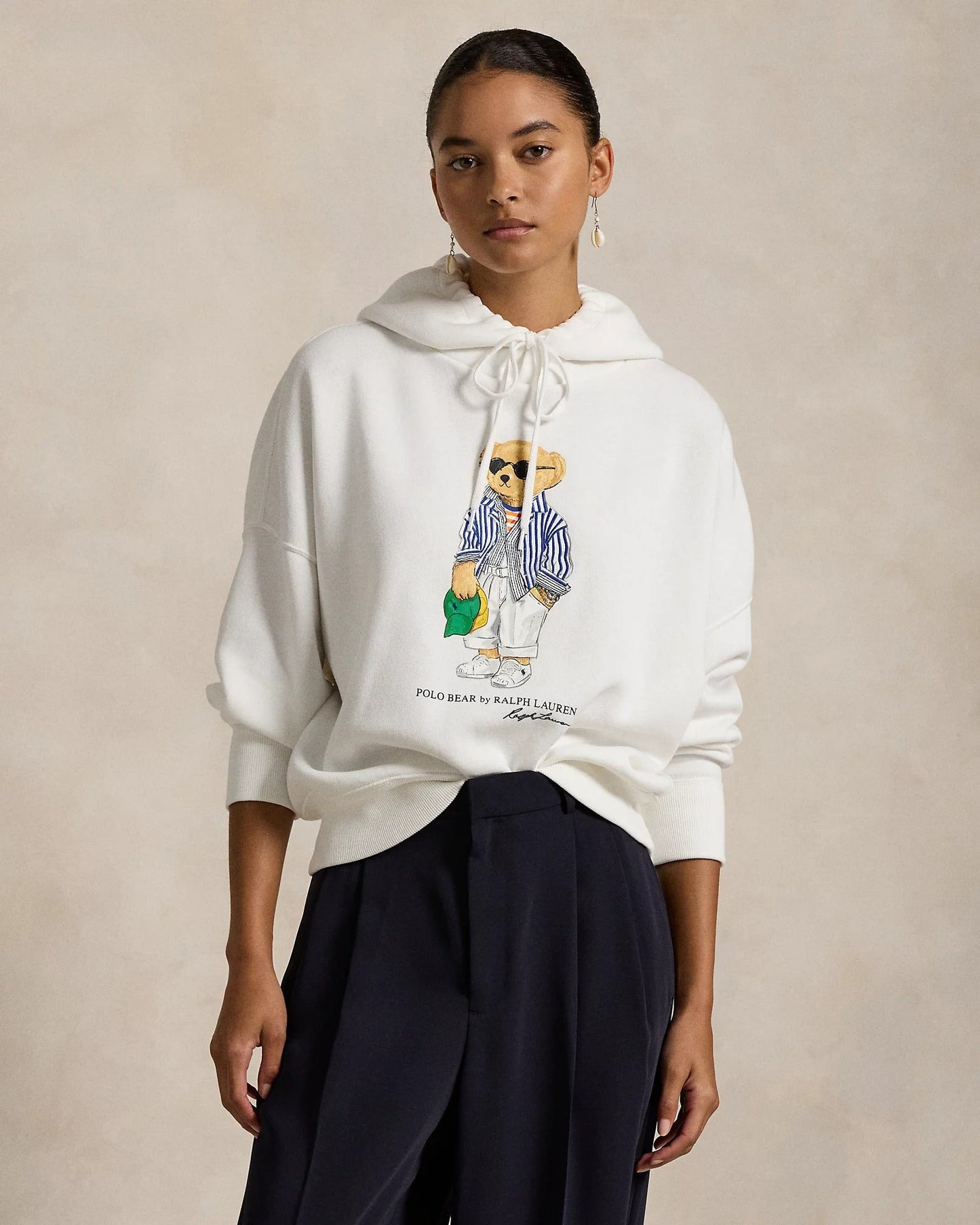 RL Sweatshirt | White Polo Bear