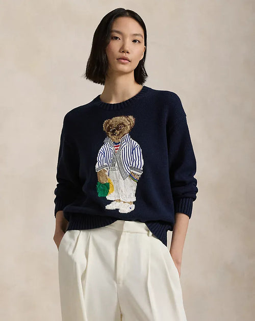 RL Sweater | Navy Blue Bear Polo