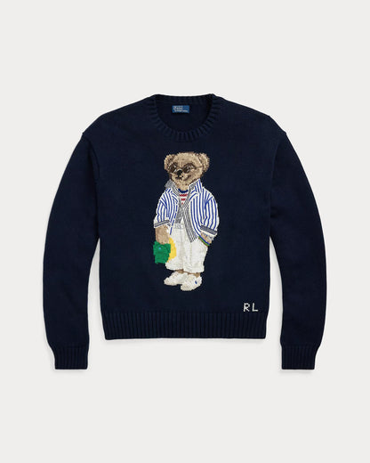 RL Sweater | Navy Blue Bear Polo